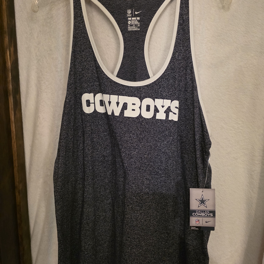 Nike Cowboys Dark Gray Tank Top
